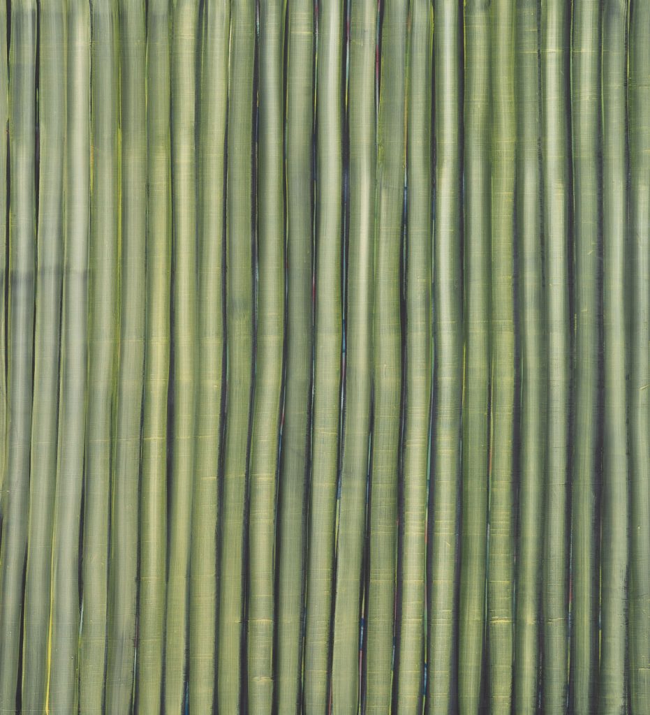 Schilderij Bamboo curtain